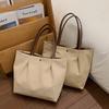 Winter Casual Commuting Tote Bag - Large Capacity, Versatile, Single-shoulder Bag