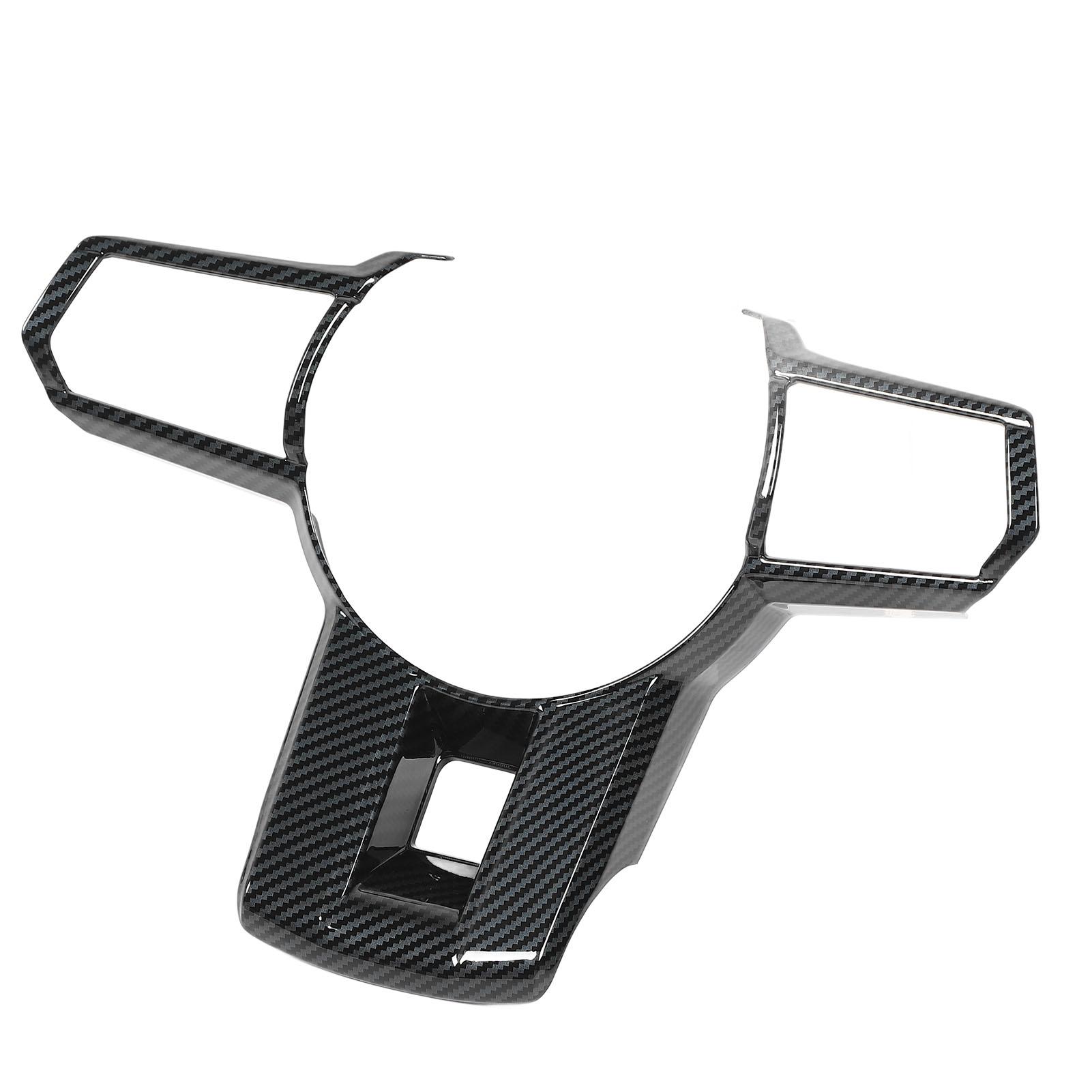 

Steering Wheel Trim Carbon Fiber Style Interior Steering Wheel Decoration Cover Sticker for Triton