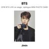 BTS 2016 BTS LIVE On Stage : Epilogue MINI PHOTO CARD Official Photocard