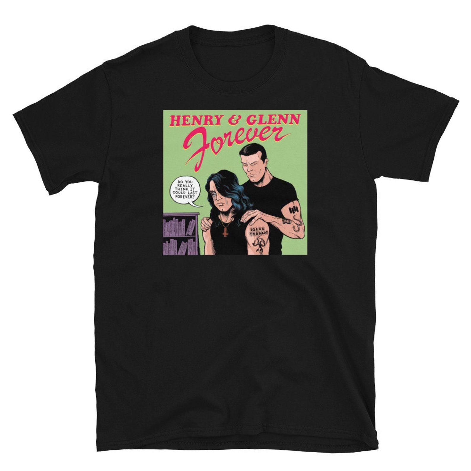 henry and glenn forever danzig rollins T-Shirt S