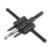 Hole Opener Adjustable Aircraft Type 45 Steel Drilling Tool with Scale Rod 30mm‑200mm