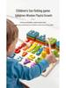 Wooden Magnetic Fishing & Shape Pairing Educational Toy Set for Kids