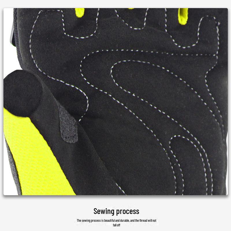 Men's Half-Finger Motorcycle and Bicycle Racing Gloves - CG668D