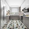 Kitchen Leather Carpet Non-slip Mat  Waterproof and Oil Proof Floor Mat Balcony Door Mat Room Carpet Area Rug Washable Bath Mat