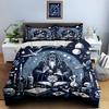 Mystical wizard design Bedding Duvet cover sets Duvet covers Pillowcases gifts (1 * Duvet Cover 2 * Pillowcases, without duvet insert)