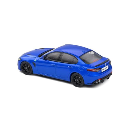 Solido Alfa Romeo Giulia 1/43 Scale Miniature Car GIULIA QUADRIFOGLIO 2016 (Blue)