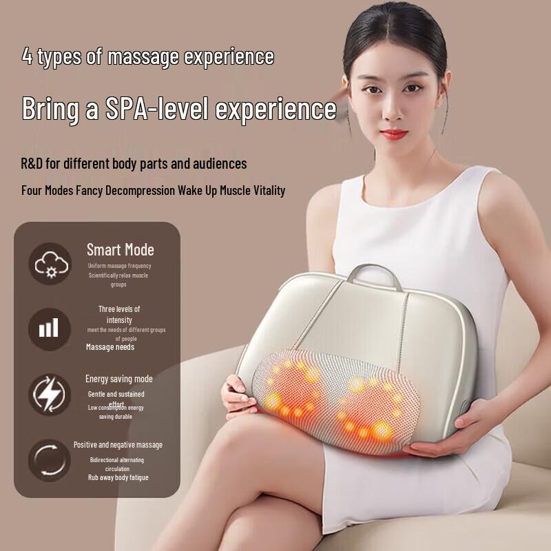 AUX Multi-functional Neck, Shoulder & Back Massager CN plug (adapter included)