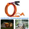 Solar Panel to DC8mm Adapter Cable Connector to DC7909 8020 Male Solar Power Cable for Solar Panel Devices