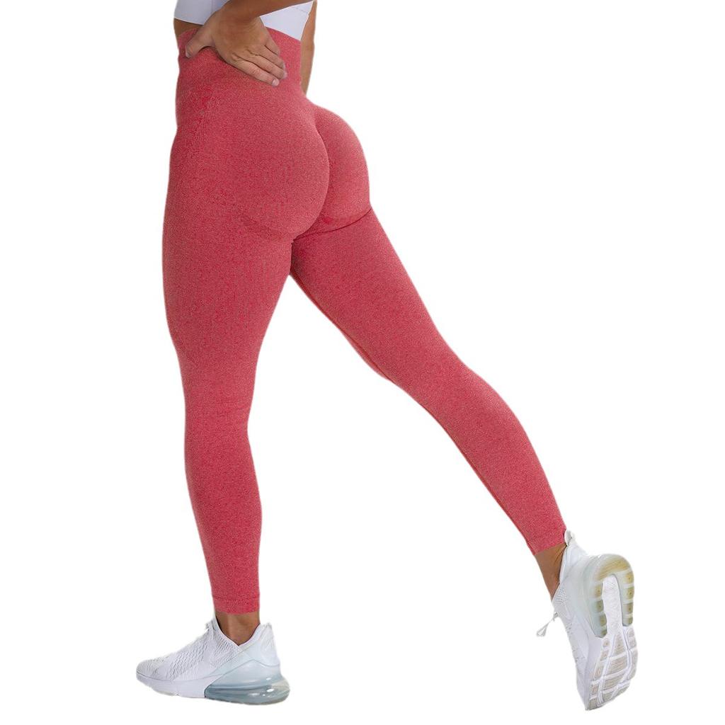 Fashion Casual Comfort Versatile Summer Seamless Knitted Crescent Buttocks Moisture Wicking Sexy Yoga Pants