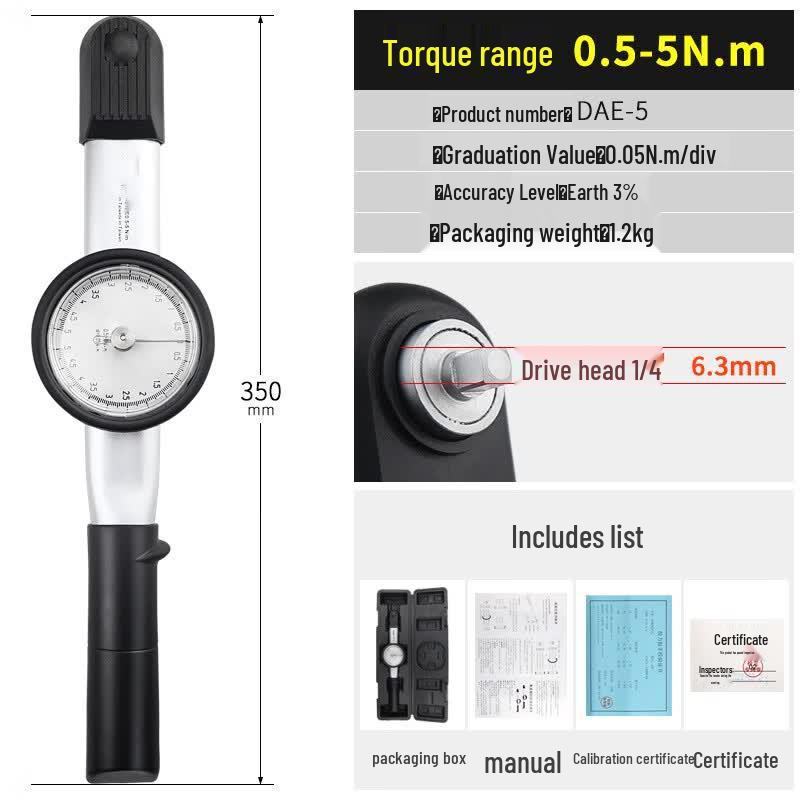 High-Precision Dial Torque Wrench Other