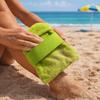 2PCS Hand-washable Sand Removal Bag Portable Sand Remover Mitt Sand Brush  Family Vacation