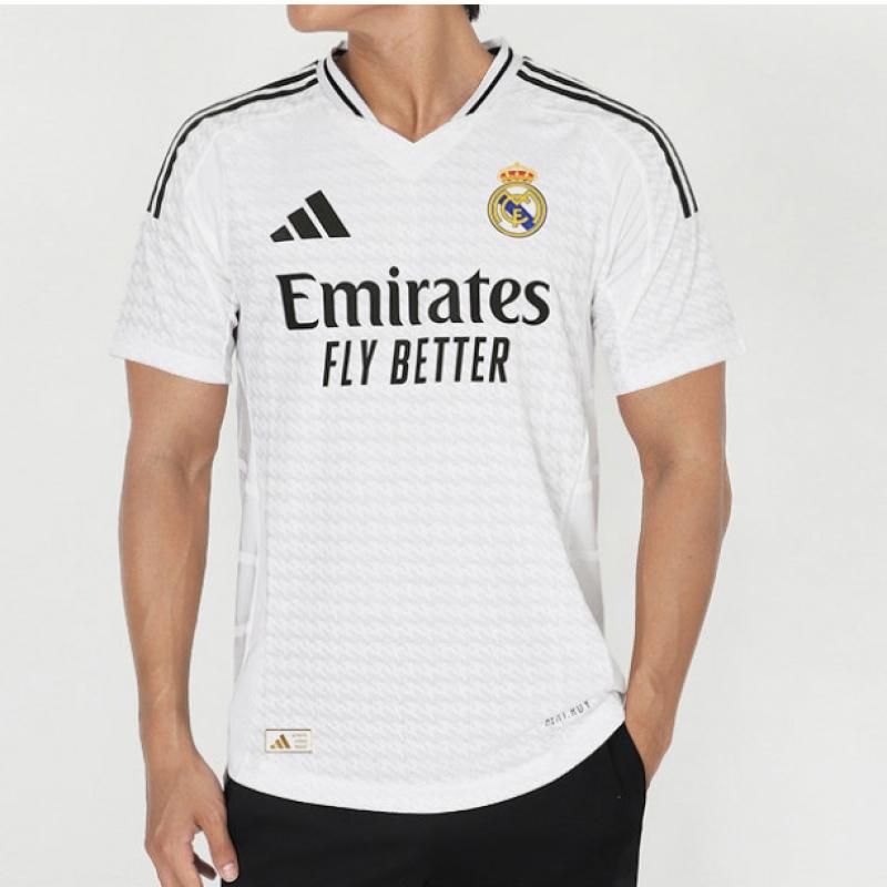 Adidas Real Madrid Home Authentic Jersey Short Sleeve Jersey 2024 25