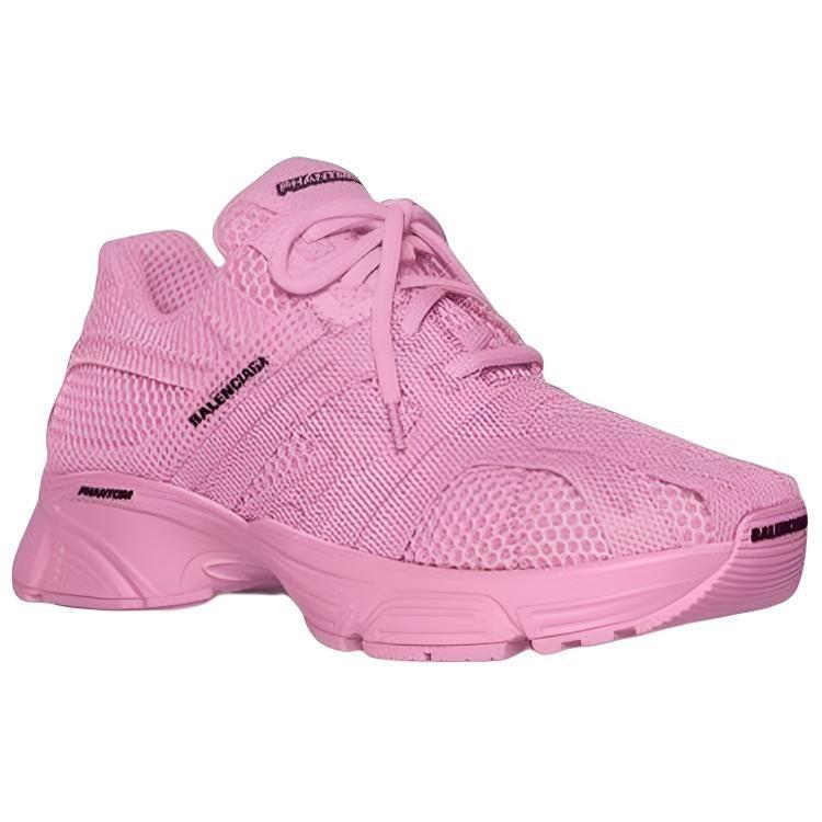 Balenciaga Phantom Fabric Low Top Casual Shoes Women's Pink 679339W2E925000