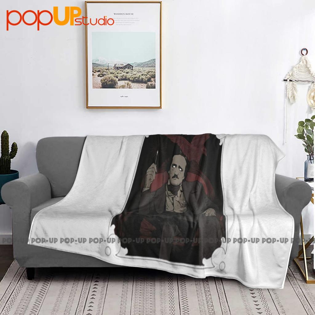 Edgar Allan Poe Ultra-Soft Blanket Quilt Winter Sofa Cover Bed Covers