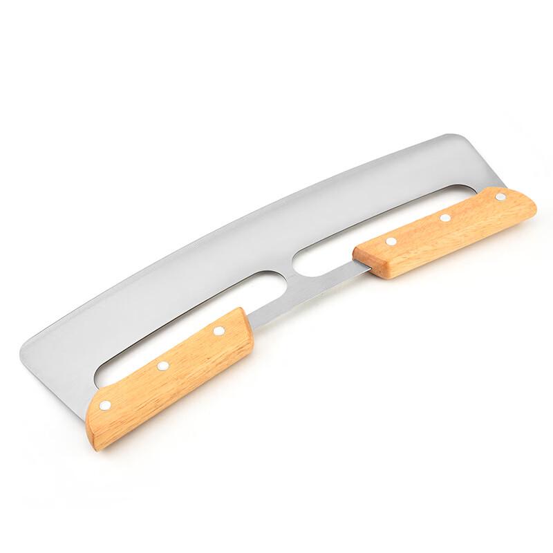Stainless Steel Half-Moon Pizza Cutter