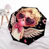 1pc Angel Wings Automatic Open/close Umbrella, 8-Rib Sturdy Structure, Auto Folding/Opening, Portable Travel Umbrella for Women,215