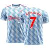 21/22 Manchester-United Away Jerseys Football Uniform Training Tops Mans