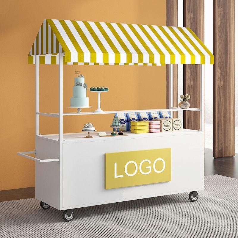 Mobile Snack and Retail Cart for Night Markets and Scenic Areas