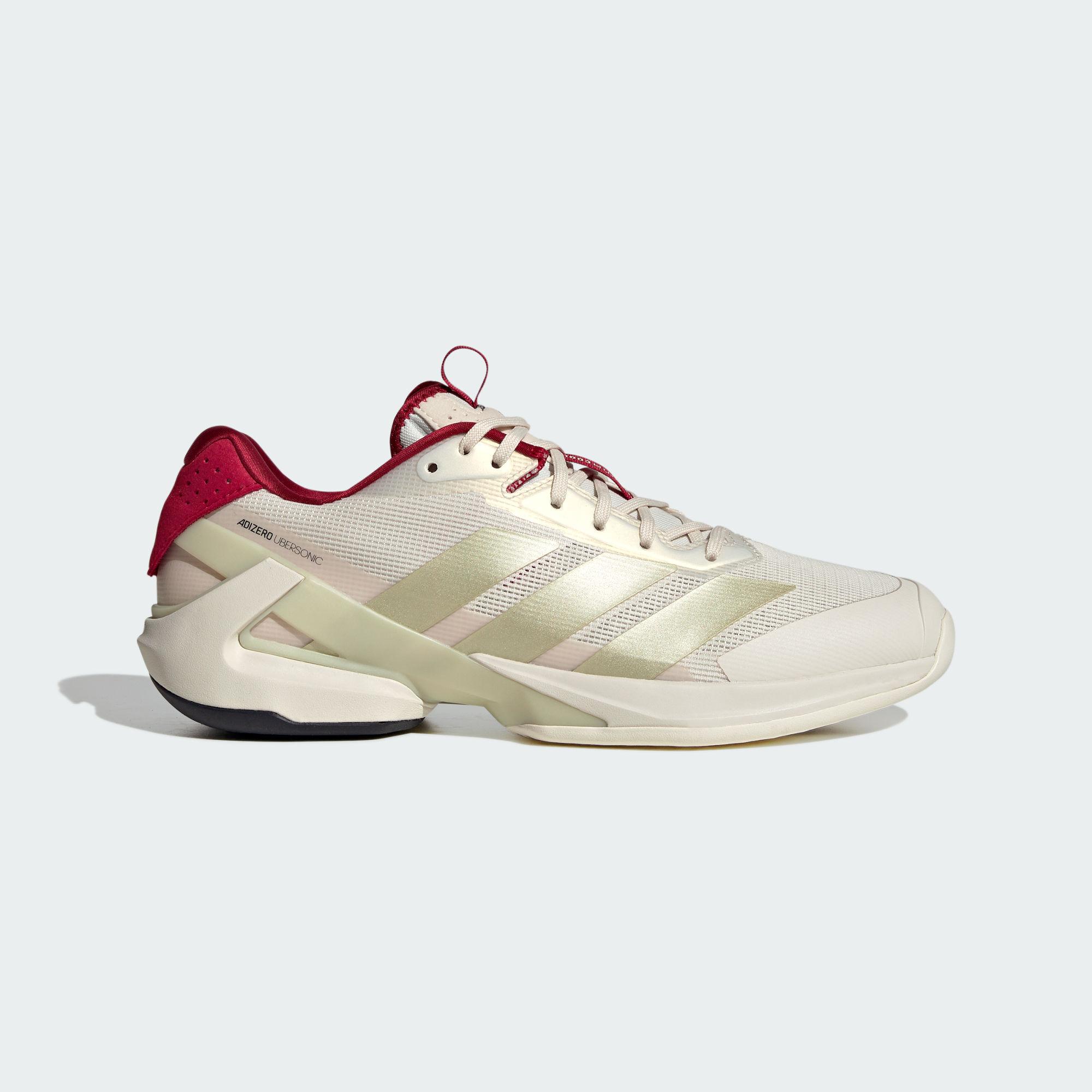 adidas Adizero Ubersonic 5 Chalk White Ice Gold Metallic 42