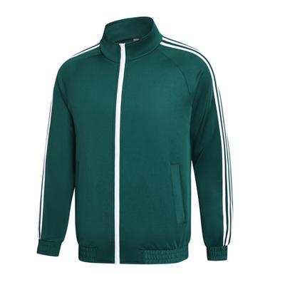 Spring and Autumn Couple Stand Up Collar Sports Jacket Men's and Women's School Uniform Running Fitness Jacket
