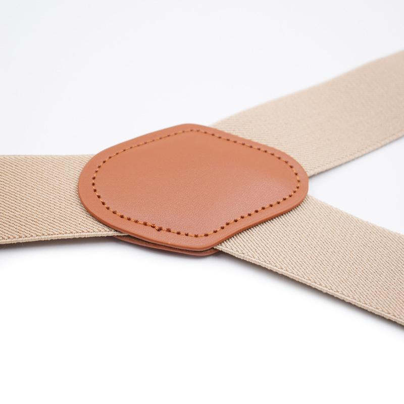 Man's Braces Leather Suspenders Adjustable 6 clip Men's Suspenders Fashion Clothing Recessionista Gift for Dad