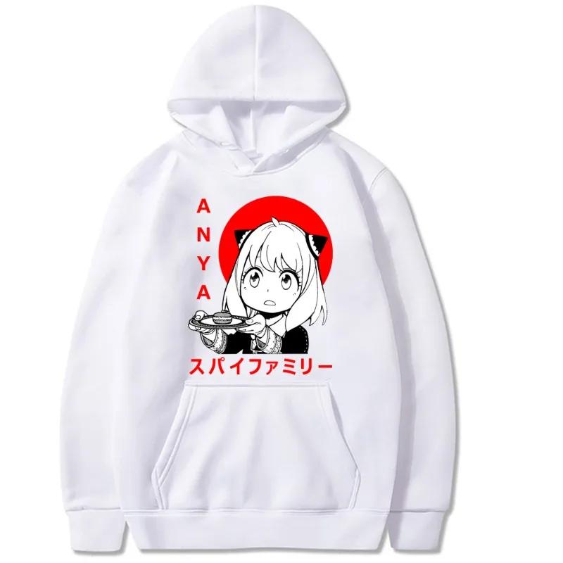 Anya Forger Autumn Hoodies Men Fashion Long Sleeve Sweatshirts Women Casual Harajuku Streetwear Pullovers Sudaderas