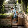Kinder Windmühle Sprinkler 36 Sprühdüsen Rotierender Sprinkler Multifunktionales Gartenbewässerungswerkzeug Kinder Planschvergnügen Aktivität Für
