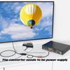 3RCA Female/Male to HDTV Converter Composite to HDTV Adapter Support 1080P for Game Console VCD Player Electronic