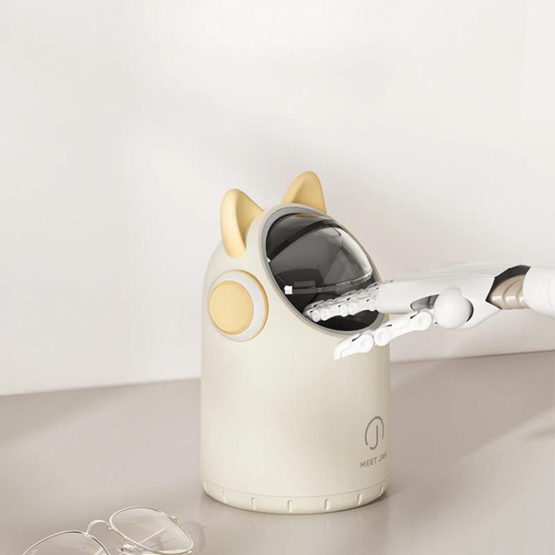 Mini-Smart-Mülleimer mit Display, 2 l, automatischer Sensor, Tischmülleimer für Haushalt, Kinderzimmer, Badezimmer und Toilette