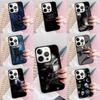 Witchcraft Halloween Cat Dark Witch Soft Phone Case For iPhone 17 Air 15 16e 14 13 Pro Max Coque 12 11 Pro Max PLUS Cover