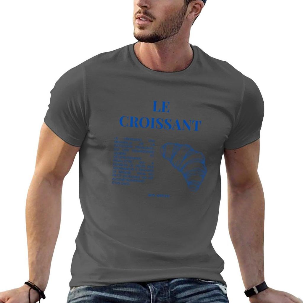Le Croissant French Graphic Tshirt Unisex T Shirt Cotton High Quality T Shirt For Unisex Cotton T Shirt Pack Tshirt