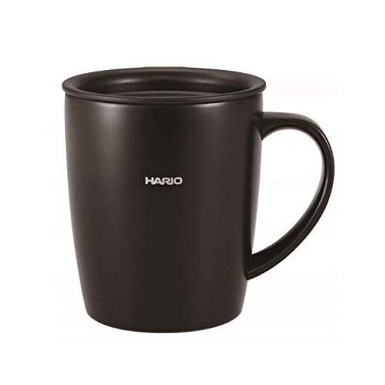 HARIO Mag Bottle Black 300ml Insulated Mug Lid SMF-300-B