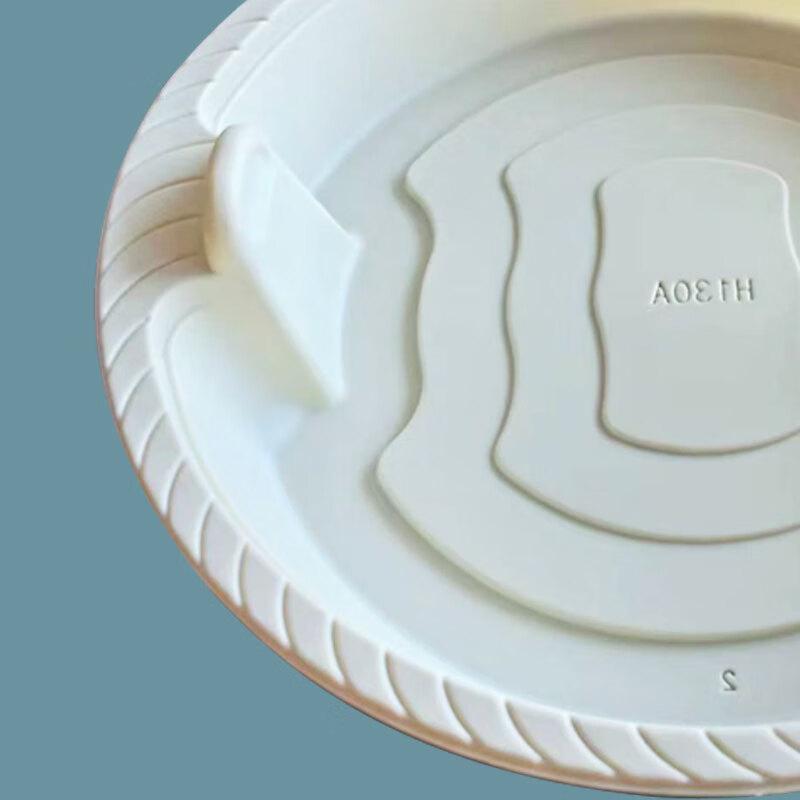 Biodegradable Corn Starch Disposable Round Lunch Box