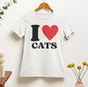 I Love Cats T-Shirt: Funny Cat Mama Tee