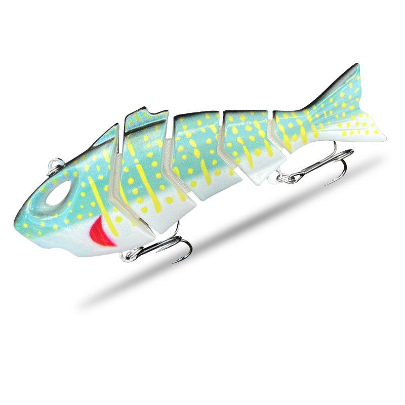 

38g Multi-jointed Sinking Eye Fishing Lure, 5 Sections - Artificial Bait Fishing Gear