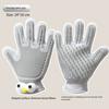 Silicone Pet Grooming Glove CatDog Hair Remover Brush Gentle MassageComb EfficientFloating Hair Removal Bathing Tool PetSupplies