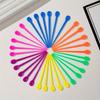 100Pcs Perming Needles Hair Roller Plastic Pins Perming Clips Hairdressing Tools Styling Accessories Makeup Eyelash Curler