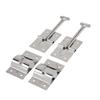 2PCS RV Door Latch 304 Stainless Steel Multifunctional T Style Entry Door Catch Holder for Cargo Trailer Camper Truck 4