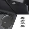 BBBS7 For Ford Ranger Focus Kuga Mustang MAX Transit Mondeo 3D Aluminum Car Audio Decorate Stickers Emblem Stickers Decal Accessories