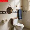 Retro Wooden Toilet Sign - Unique Bathroom Decorative Plaque - Ideal Hanging Ornament for Wall Decor