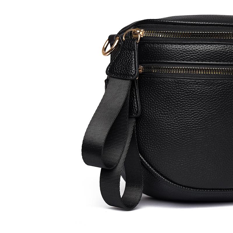 Luxury Genuine Leather Handbag Women Saddle Bag Shoulder Bag Cowhide Female Fashion Shoulder Crossbody Bags For Ladies Totes Sac
