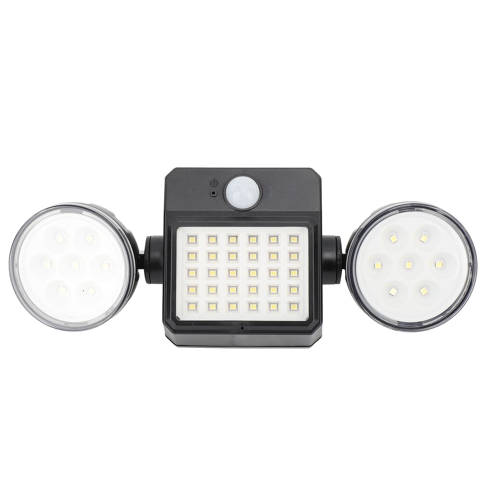 

Outdoor Solar Light Multi Heads Motion Sensor IP65 Waterproof LED Security Light for Garden Yard Garage