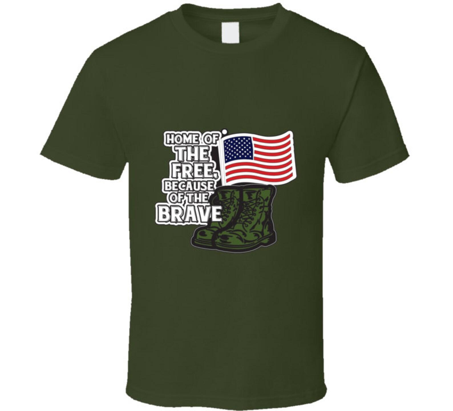 Home Of The Free T Shirt 3XL