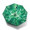 Tianqi Compact Three-Fold Sunshade Umbrella with Black Coating for Sun Protection and Rain-Resistance.