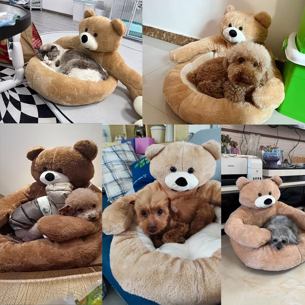 Köpek Kulübesi Yatakları Köpekler Peluş Yatak Aksesuarları Köpek Malzemeleri Küçük Orta Büyük Sepet Yıkanabilir ve Mobilya Sıcak Evcil Hayvan Kediler Evcil Hayvanlar
