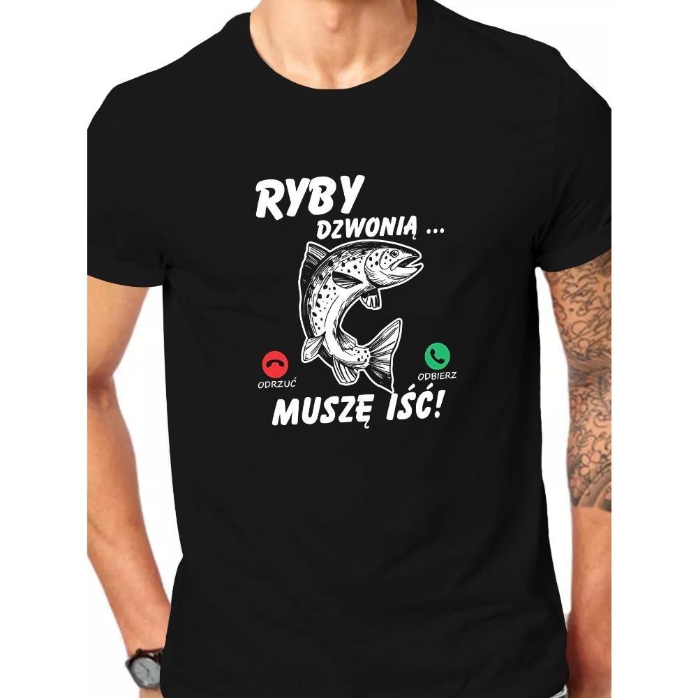 

European Sizes Fun Polish Men s Short Sleeve T-shirt Summer T-shirt Top S чёрный
