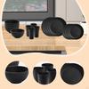 16Pcs Dinnerware Sets Bowls Minimalist Straw PP Service for 4 Dinner Plates Dishes Hotel