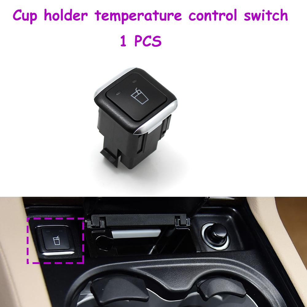 W176 W166 W292 W117 W156 Master Window Lifter Switch Small Switch Cup holder temperature control switch For BENZ GL ML GLE GLS