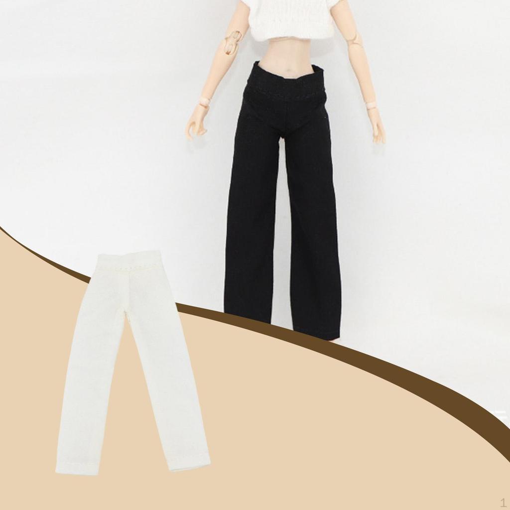 1/12 Action Figure Pants 6 Inch Woman Trousers Doll Clothing Miniature Costume