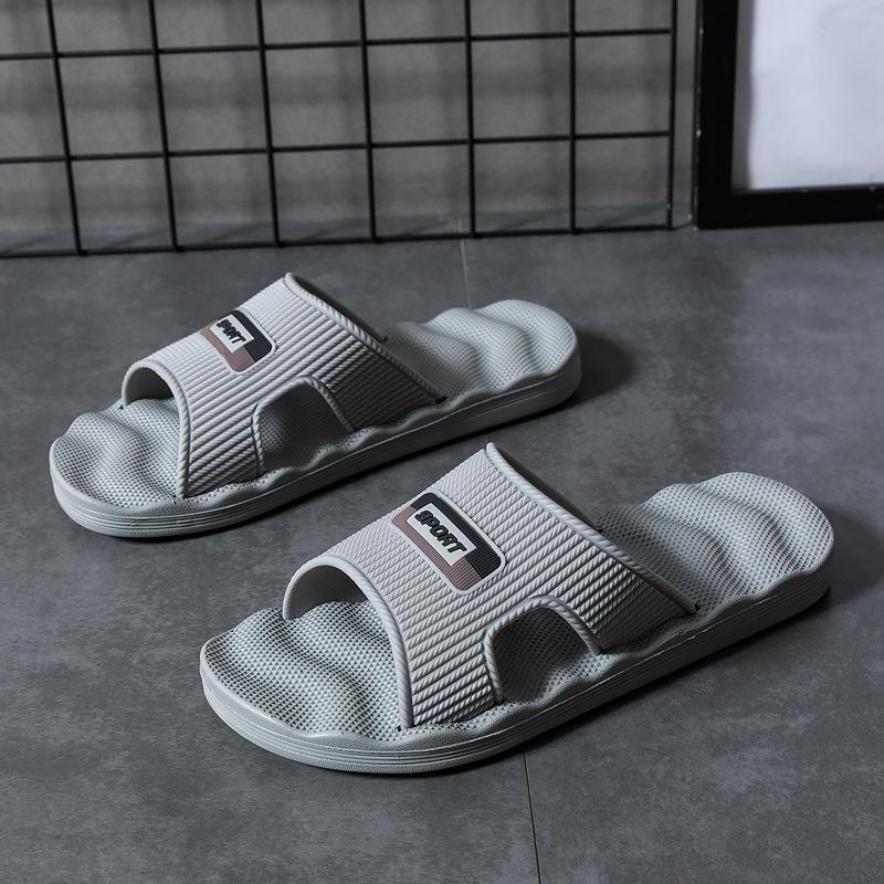 Extra Large Size 49 Slippers Men's Summer Outer Wear Trendy Men's Thick Bottom Non-slip Outdoor Internet Celebrities Step On Shit Cool Slippers Men